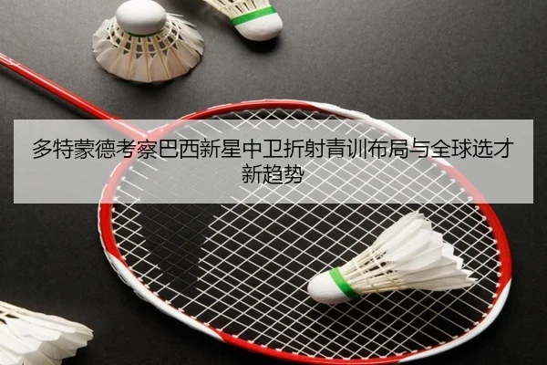 多特蒙德考察巴西新星中卫折射青训布局与全球选才新趋势